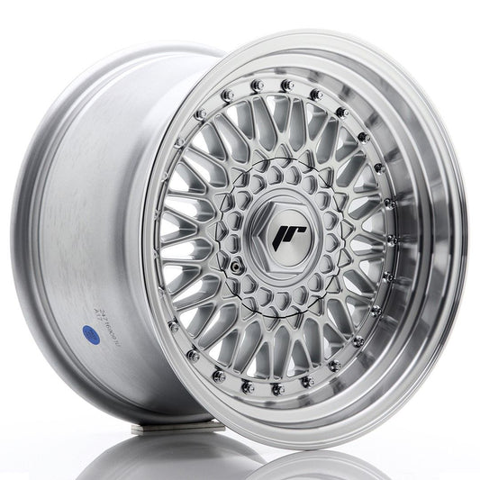 JR9 16x9 ET20 4x100, 4x108 lèvre usinée argent