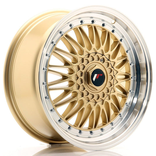 JR9 18x8 ET35 5x100, 5x120 lèvre usinée en or