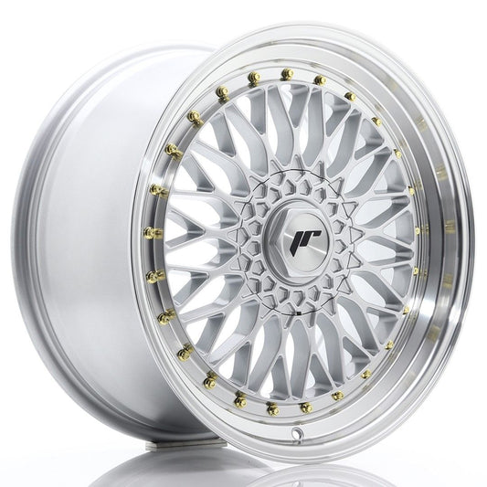 JR9 19x9,5 ET35 Lèvre usinée argentée PCD personnalisée