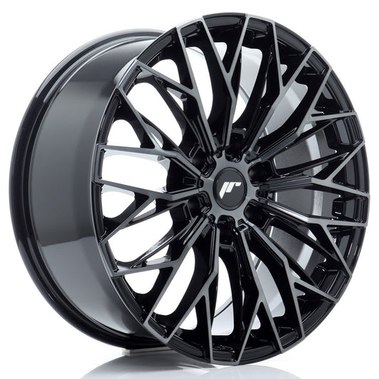 JRX12 20x9 ET20 6x114.3 Face teintée usinée noire