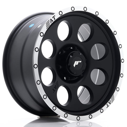 JRX4 18x9 ET20 6x139.7 Lèvre usinée noire plate