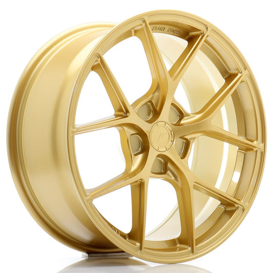 SL01 18x8.5 ET20-42 Aangepaste PCD Goud