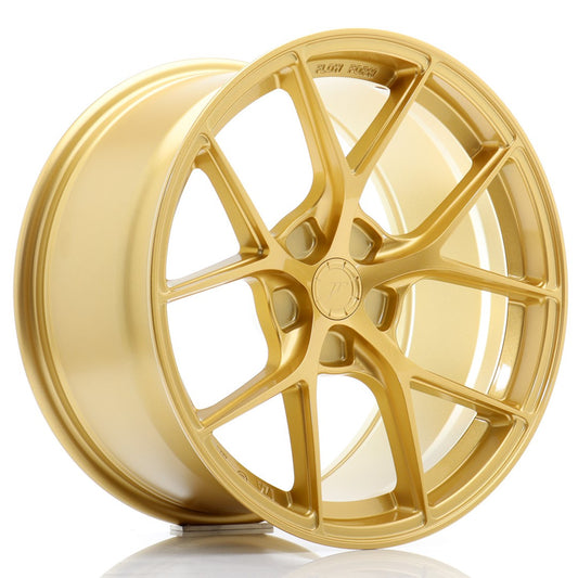 SL01 18x9.5 ET25-38 Aangepaste PCD Goud