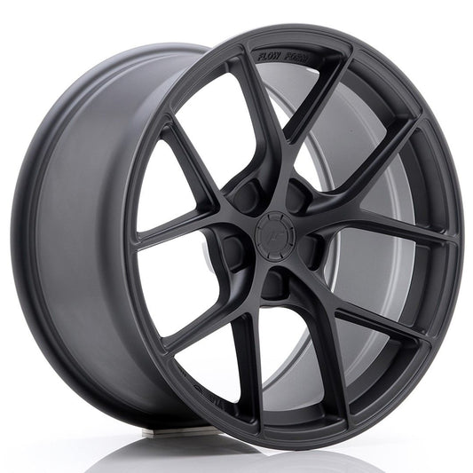 SL01 18x9.5 ET25-38 Aangepaste PCD Flat Gun Metal