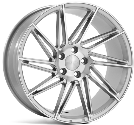 V-FS26 19x9,5 ET45 5x120 Zilver Machined