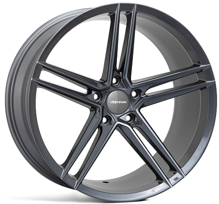 V-FS33 20x10 ET43 5x120 Graphite Smoke Machined