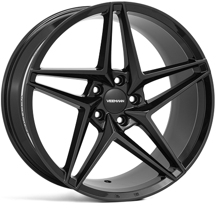 V-FS46 20x10 ET42 5x112 Gloss Black