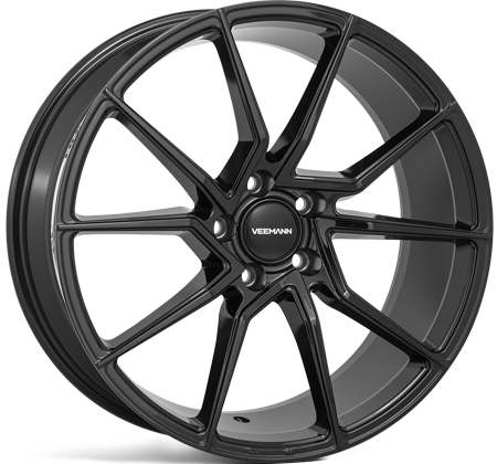 V-FS52 20x8,5 ET35 5x120 Glanzend Zwart