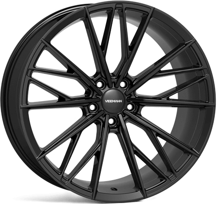 V-FS60 21x9.5 ET10 5x112 Glans Zwart